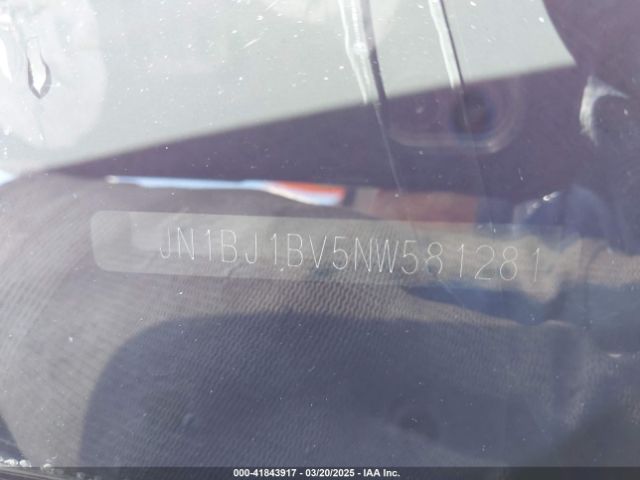 JN1BJ1BV5NW581281 Nissan Rogue Sport Sv Fwd Xtronic Cvt