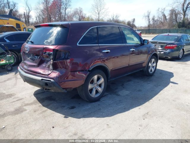 2010 ACURA MDX 2HNYD2H42AH510383 Photo 3