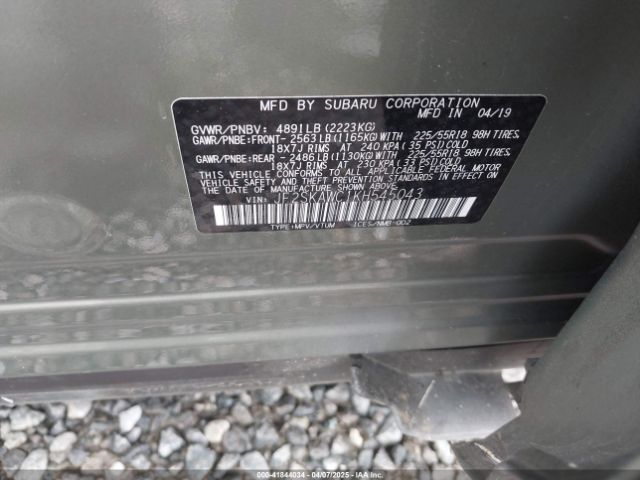 JF2SKAWC1KH545043 Subaru Forester Touring