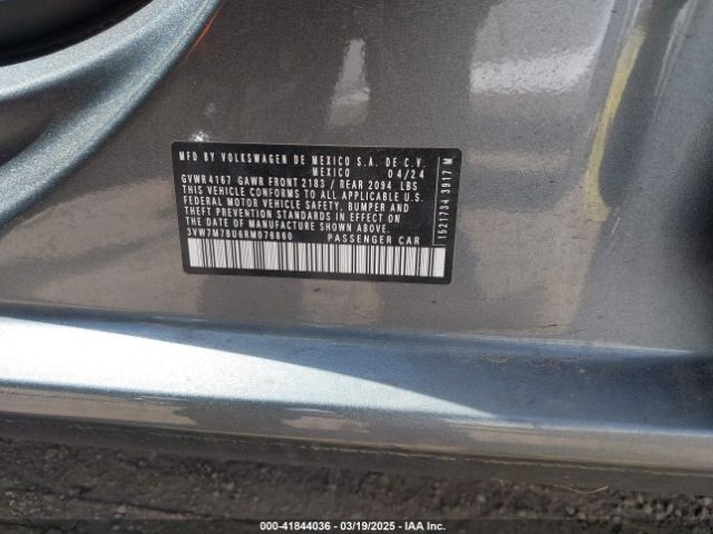 3VW7M7BU6RM076860 Volkswagen Jetta 1.5t Se