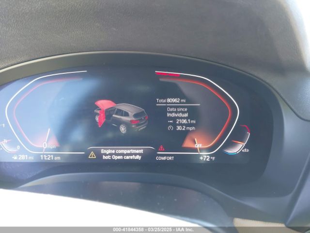 5UXTY3C07LLU71163 BMW X3 Sdrive30i