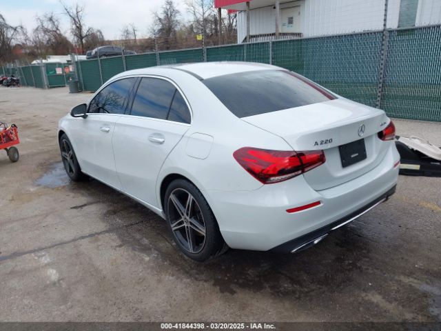 W1K3G4FB1NJ337471 Mercedes-Benz A 220 4matic