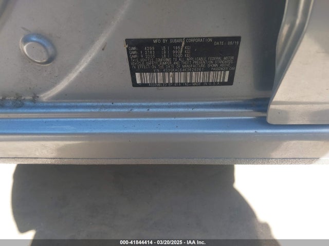4S3GKAC64K3626361 Subaru Impreza 2.0i Premium