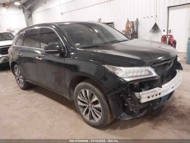 2016 ACURA MDX 5FRYD4H45GB020664