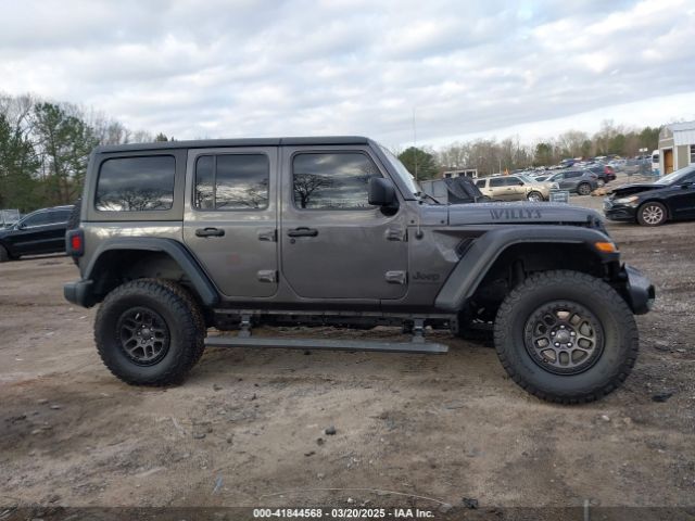 1C4HJXDG7PW501555 Jeep Wrangler 4-door Willys 4x4