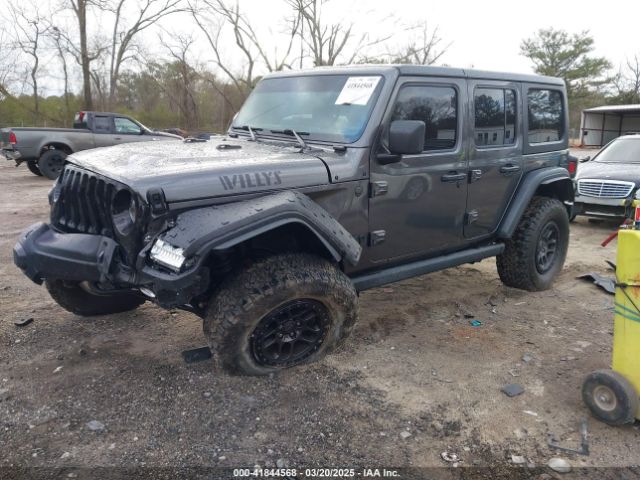 1C4HJXDG7PW501555 Jeep Wrangler 4-door Willys 4x4