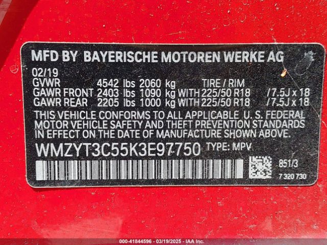 2019 MINI COUNTRYMAN WMZYT3C55K3E97750 Photo 8
