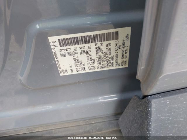 5N1BT3CB2PC751295 Nissan Rogue Sl Intelligent Awd