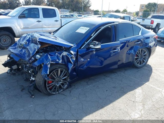 JN1FV7AP5LM630239 Infiniti Q50 Red Sport 400