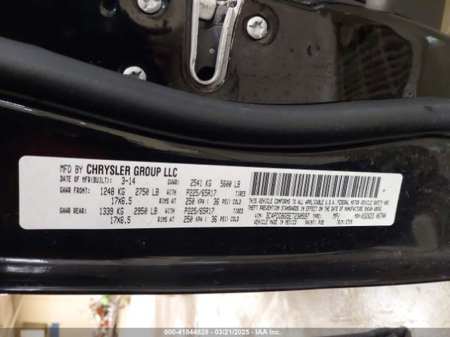 3C4PDDBG5ET230597 Dodge Journey Sxt