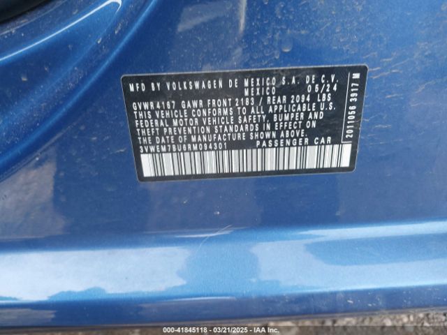 3VWEM7BU6RM094301 Volkswagen Jetta 1.5t Se