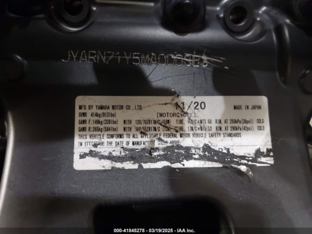 2021 YAMAHA MT09 JYARN71Y5MA000383 Photo 9