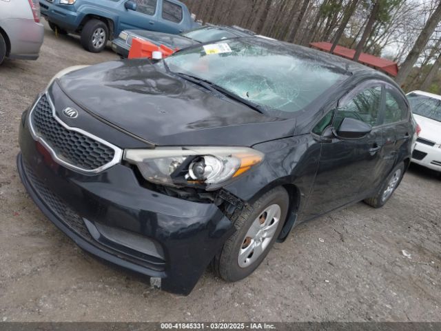 KNAFK4A67F5307026 KIA FORTE LX