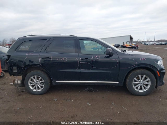 41845522 :رقم المزاد ، 1C4RDJAGXNC185628 vin ، 2022 Dodge Durango Sxt Awd مزاد بيع