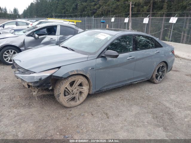 KMHLR4AF2NU331090 Hyundai Elantra N Line