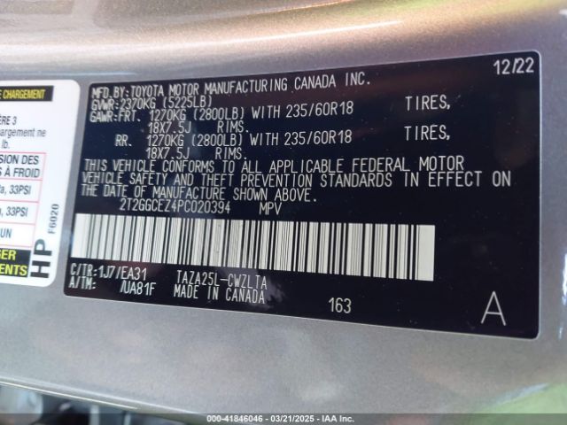 2023 LEXUS NX 350 2T2GGCEZ4PC020394 Photo 8