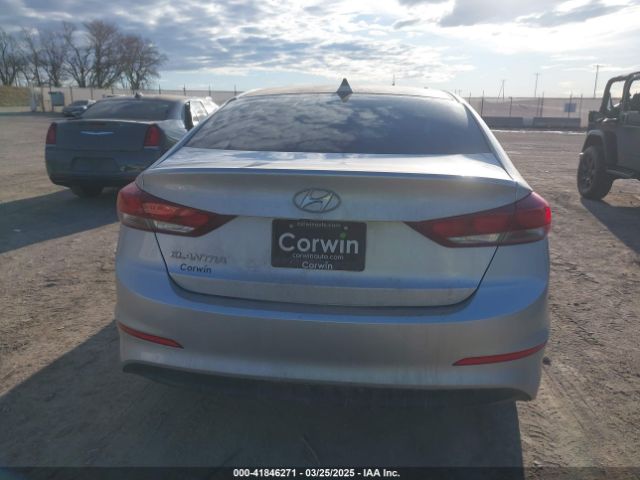 5NPD84LF9JH226284 Hyundai ELANTRA SEL