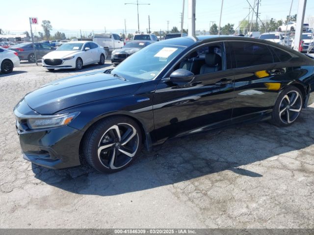 1HGCV3F20NA010670 Honda Accord Hybrid Sport