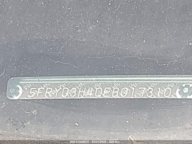 5FRYD3H40EB017310 Acura Mdx Technology Package