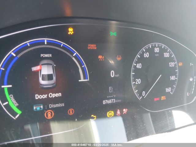 1HGCV3F5XMA010894 Honda Accord Hybrid Ex-l