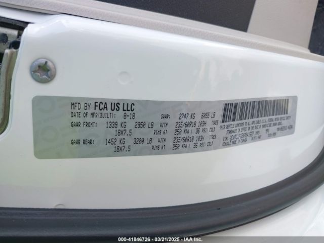 2019 CHRYSLER PACIFICA 2C4RC1FG5KR541627 Photo 8
