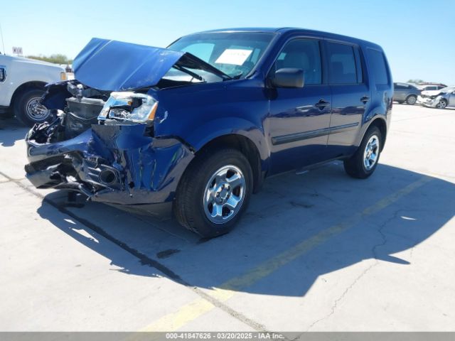 5FNYF3H23FB007463 Honda PILOT LX