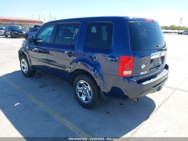 5FNYF3H23FB007463 Honda PILOT LX