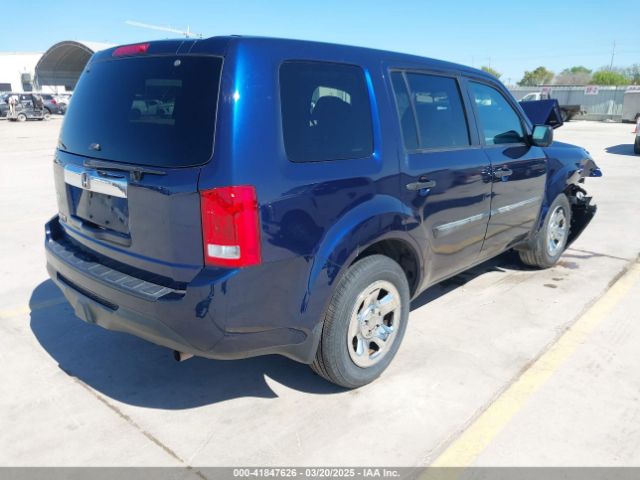 5FNYF3H23FB007463 Honda PILOT LX