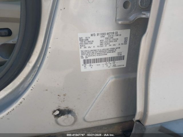 2FMDK3KC1EBA53599 Ford Edge Limited