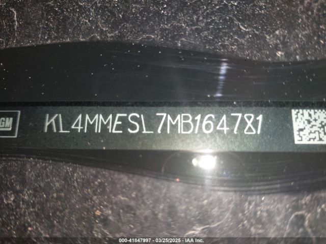 KL4MMESL7MB164781 Buick Encore Gx Awd Select