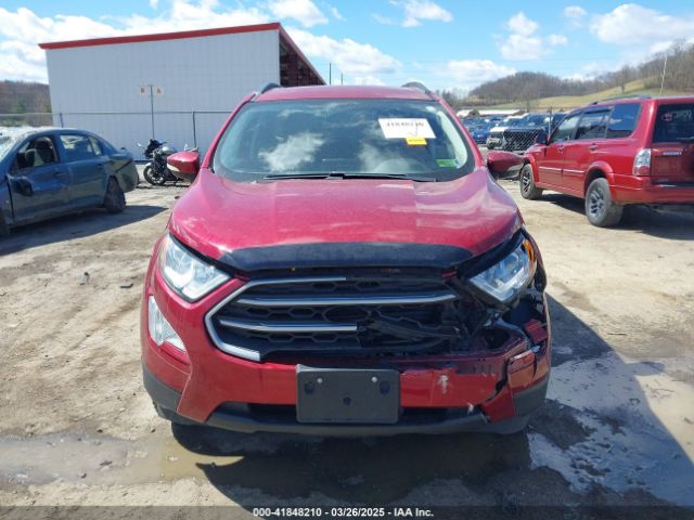 MAJ6S3GL8LC317720 Ford Ecosport Se