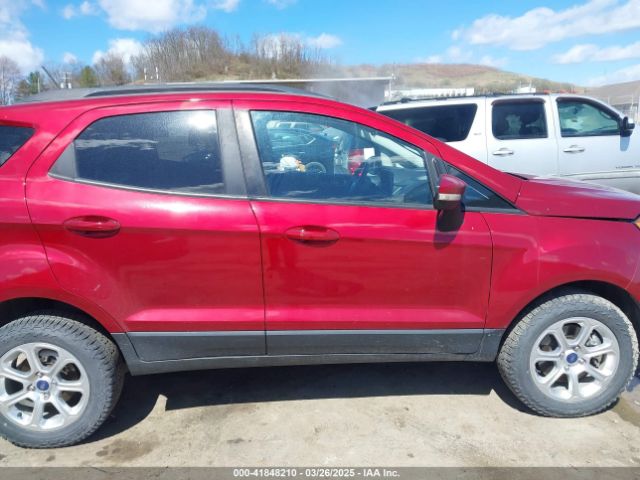 MAJ6S3GL8LC317720 Ford Ecosport Se