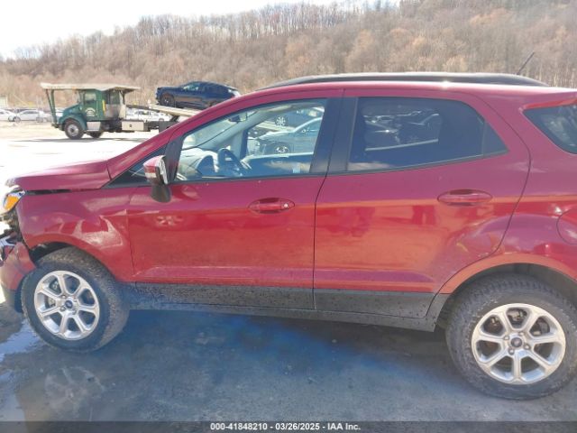 MAJ6S3GL8LC317720 Ford Ecosport Se