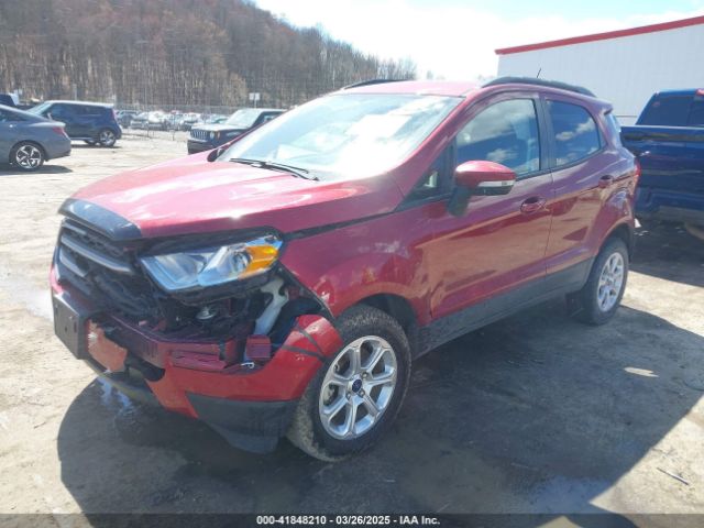 MAJ6S3GL8LC317720 Ford Ecosport Se