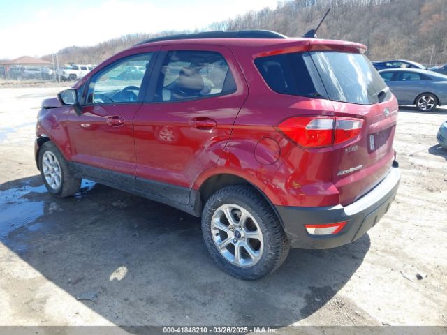 MAJ6S3GL8LC317720 Ford Ecosport Se