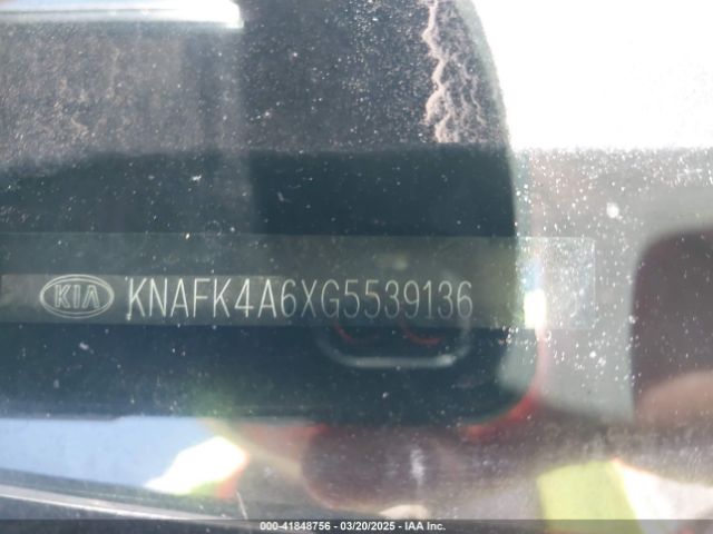 KNAFK4A6XG5539136 KIA FORTE LX
