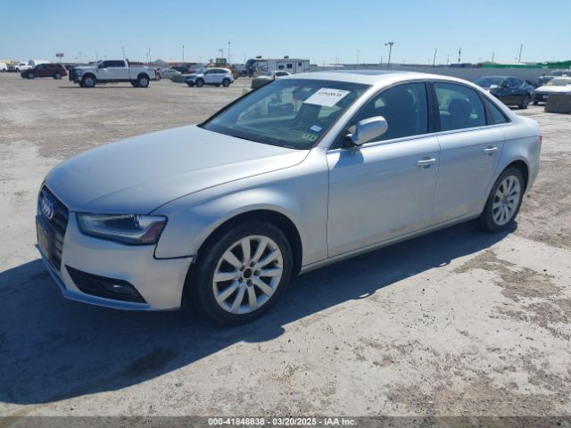 2013 AUDI A4 WAUBFAFL1DN029611 Photo 1
