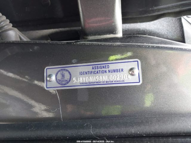 2022 ACURA MDX 5J8YD8H98NL002904 Photo 8