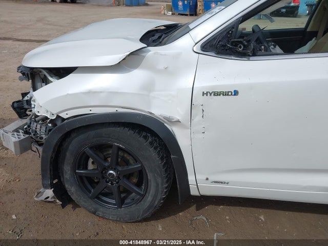 5TDDCRFH7GS018352 Toyota 2gr-fxe, 4jm, 2fm
