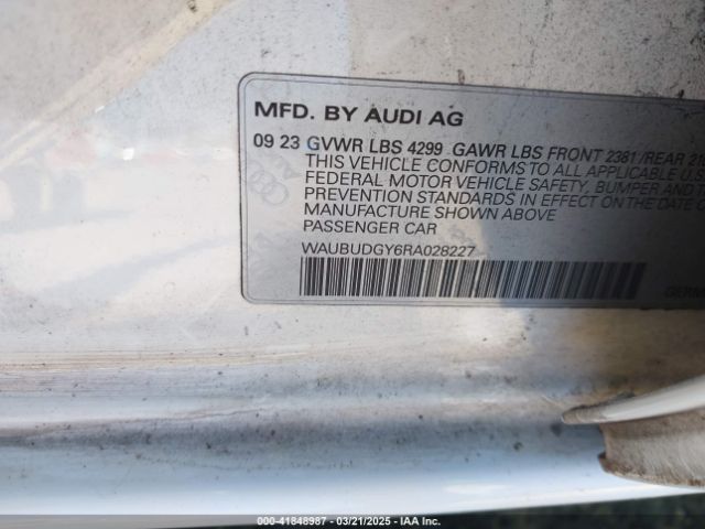 2024 AUDI A3 WAUBUDGY6RA028227 Photo 8