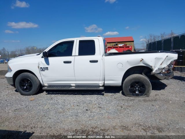 1C6RR7FGXMS507175 RAM 1500 Classic Tradesman  4x4 6'4 Box
