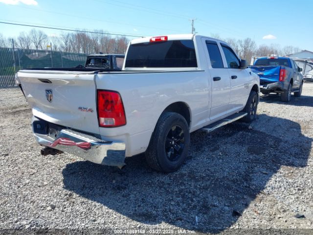 1C6RR7FGXMS507175 RAM 1500 Classic Tradesman  4x4 6'4 Box