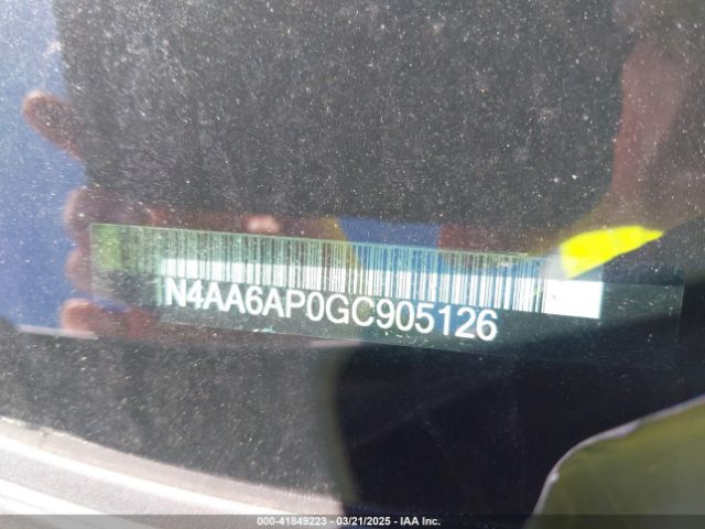 1N4AA6AP0GC905126 Nissan Maxima 3.5 S