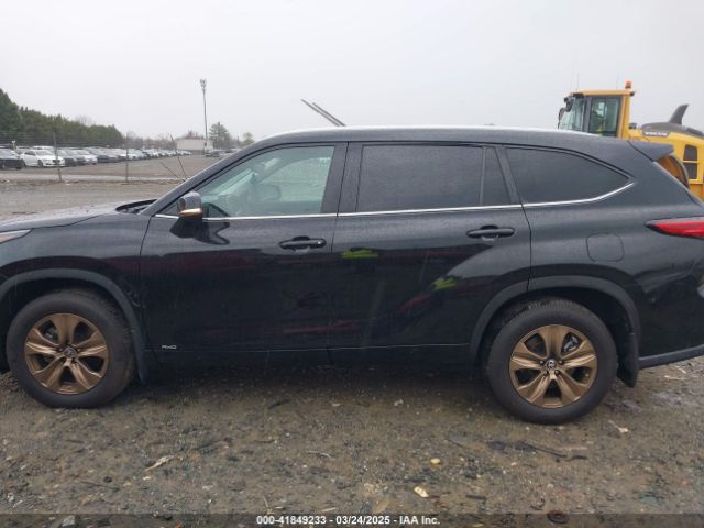 5TDABRCH0PS564355 Toyota Highlander Hybrid Xle Bronze