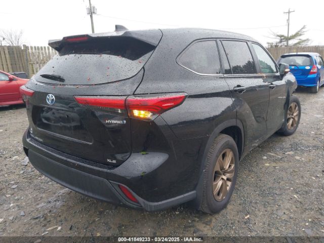5TDABRCH0PS564355 Toyota Highlander Hybrid Xle Bronze
