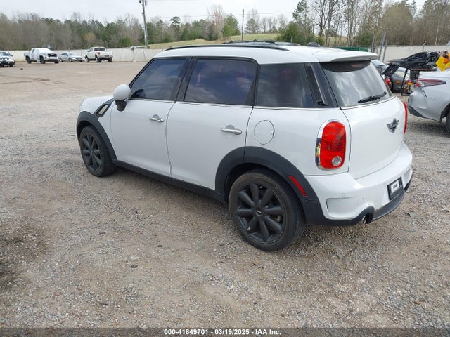 2012 MINI COOPER S COUNTRYMAN WMWZC3C52CWL86507 Photo 2