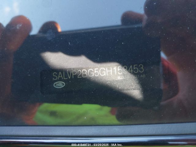 SALVP2BG5GH153453 Land Rover Range Rover Evoque Se/se Premium