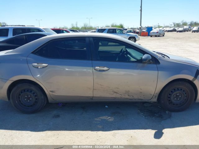 2T1BURHE2EC184193 Toyota COROLLA LE