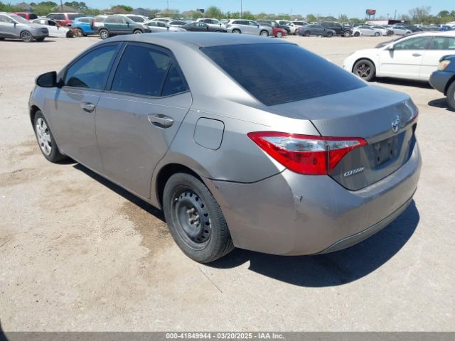 2T1BURHE2EC184193 Toyota COROLLA LE