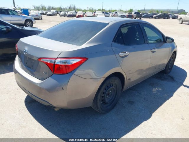 2T1BURHE2EC184193 Toyota COROLLA LE